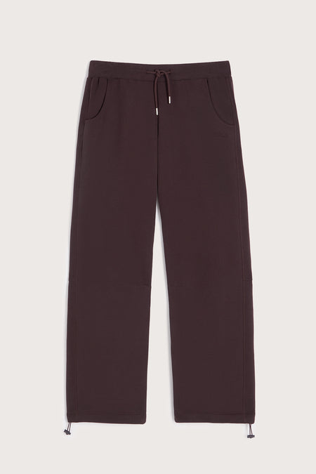 Organic Cotton Barrel Leg Jogger - Americano