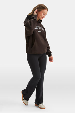 TALA Active Applique Hoodie - Americano