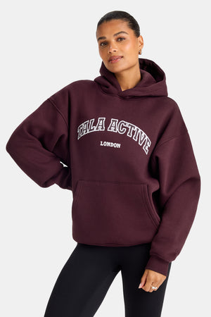 TALA Active Applique Hoodie - Fig