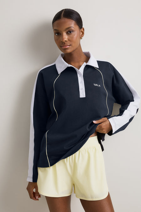Rugby Polo Shirt - Midnight Navy