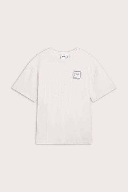TALA Postcard Graphic Tee - Ivory