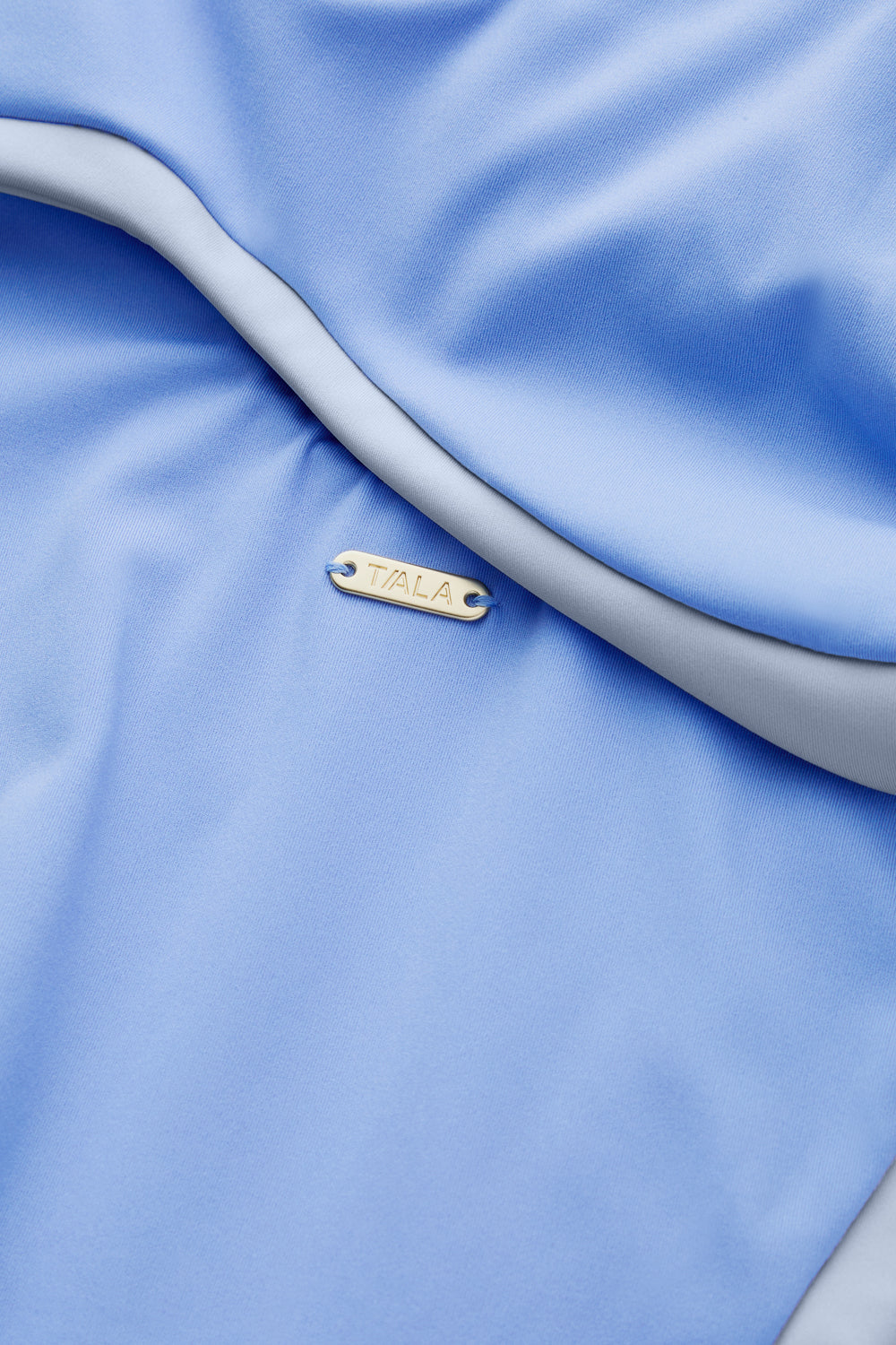 Contrast Underwired Swimsuit - Iris Blue