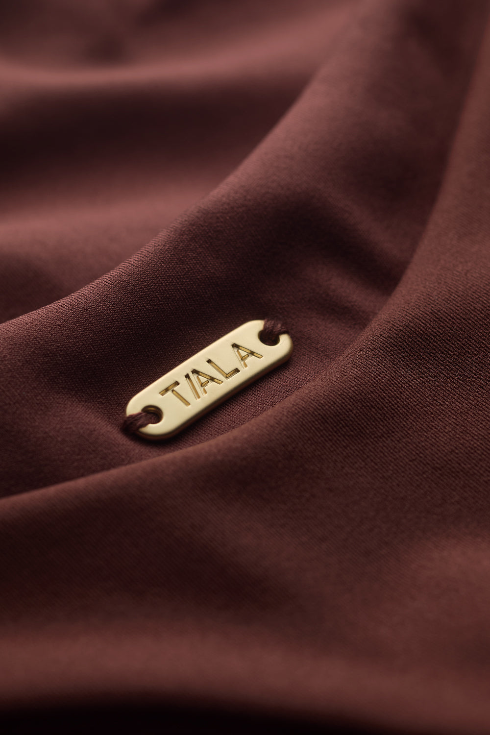 Contrast Cheeky Bikini Bottom - Deep Rust