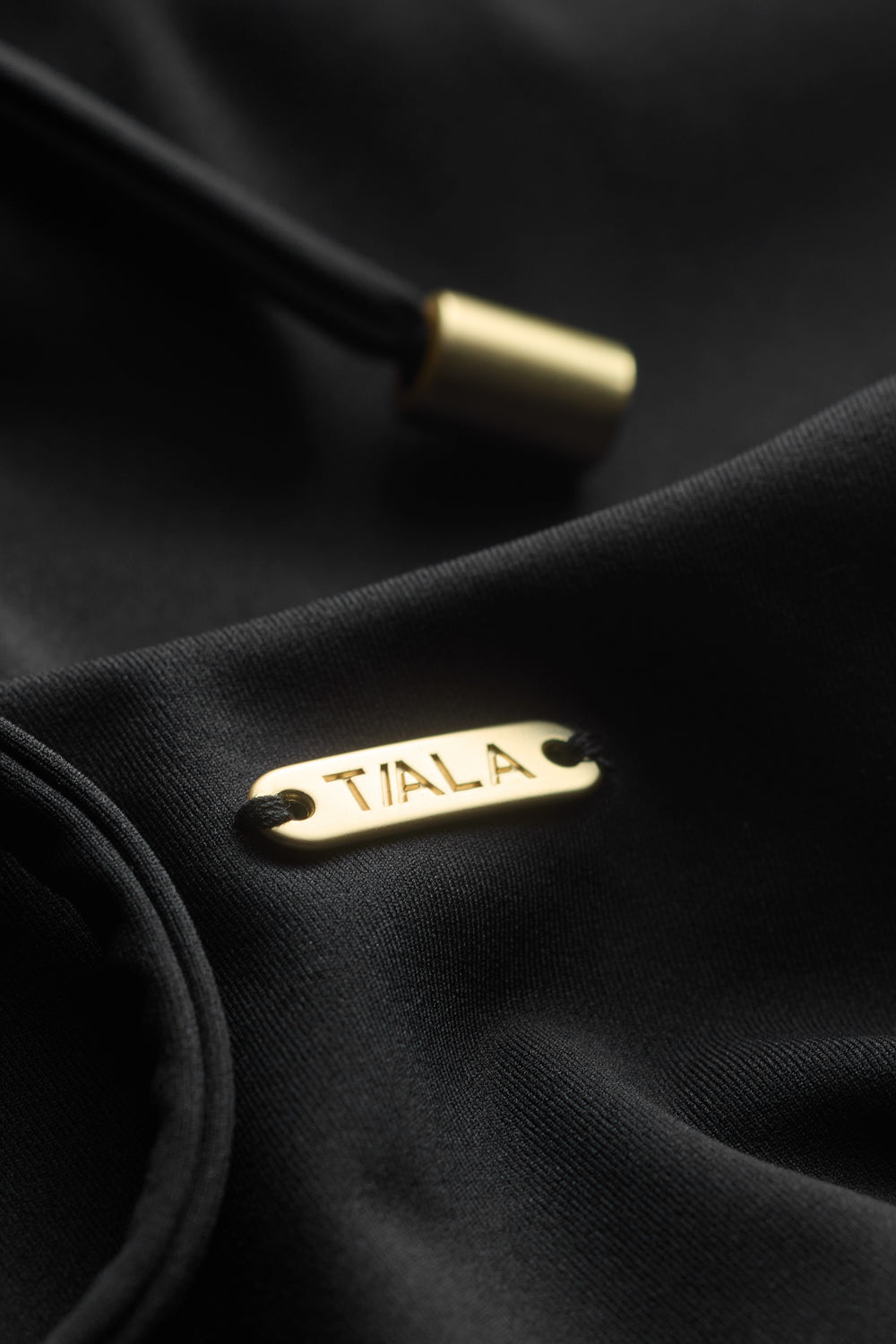 Multiway Halter Tie Back Swimsuit - Shadow Black