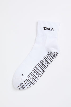 TALA Pilates Grip Socks 2 Pack - White