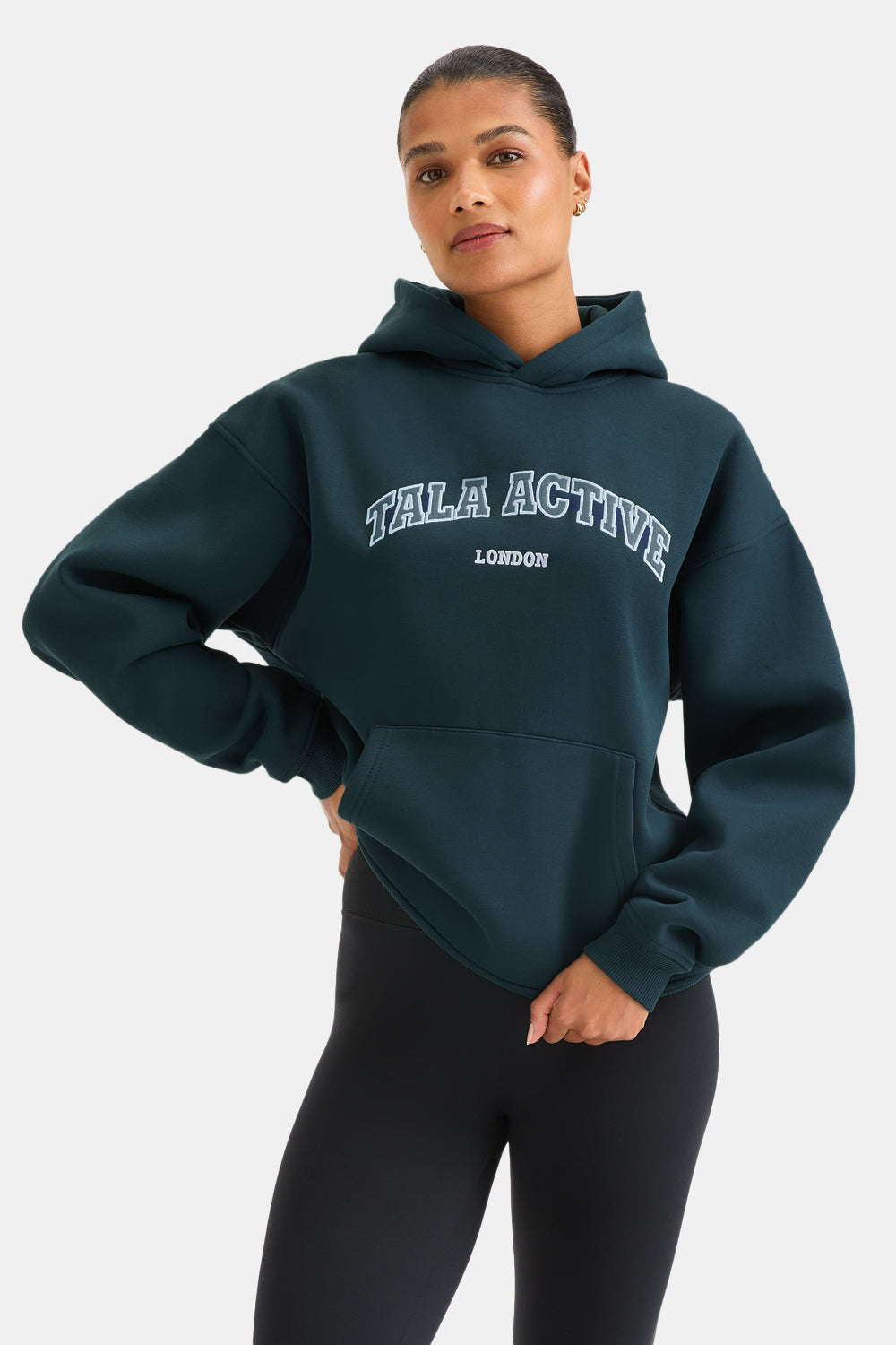 Oversized Club Hoodie - Teal