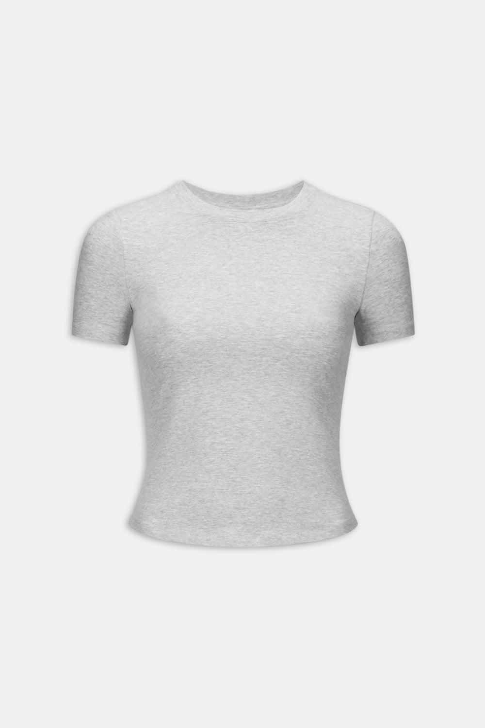 365 Core Cotton Short Sleeve T-Shirt - Grey Marl