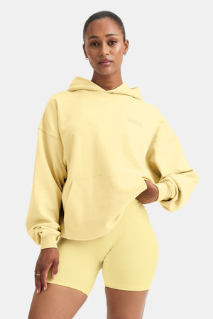 TALA Le Soleil Oversized Hoodie - Butter Yellow