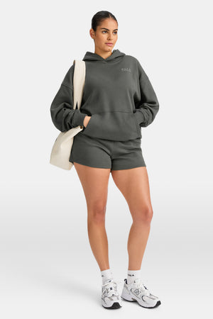 TALA Le Soleil Oversized Hoodie - Dark Olive