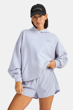 TALA Le Soleil Oversized Hoodie - Lilac