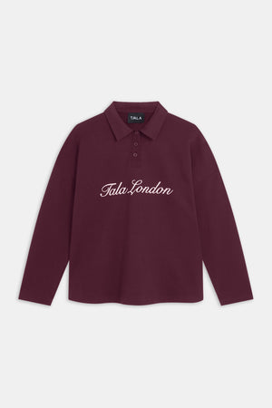Rugby Polo Sweatshirt - Fig