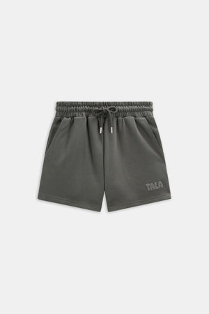 TALA Le Soleil Sweat Shorts - Dark Olive