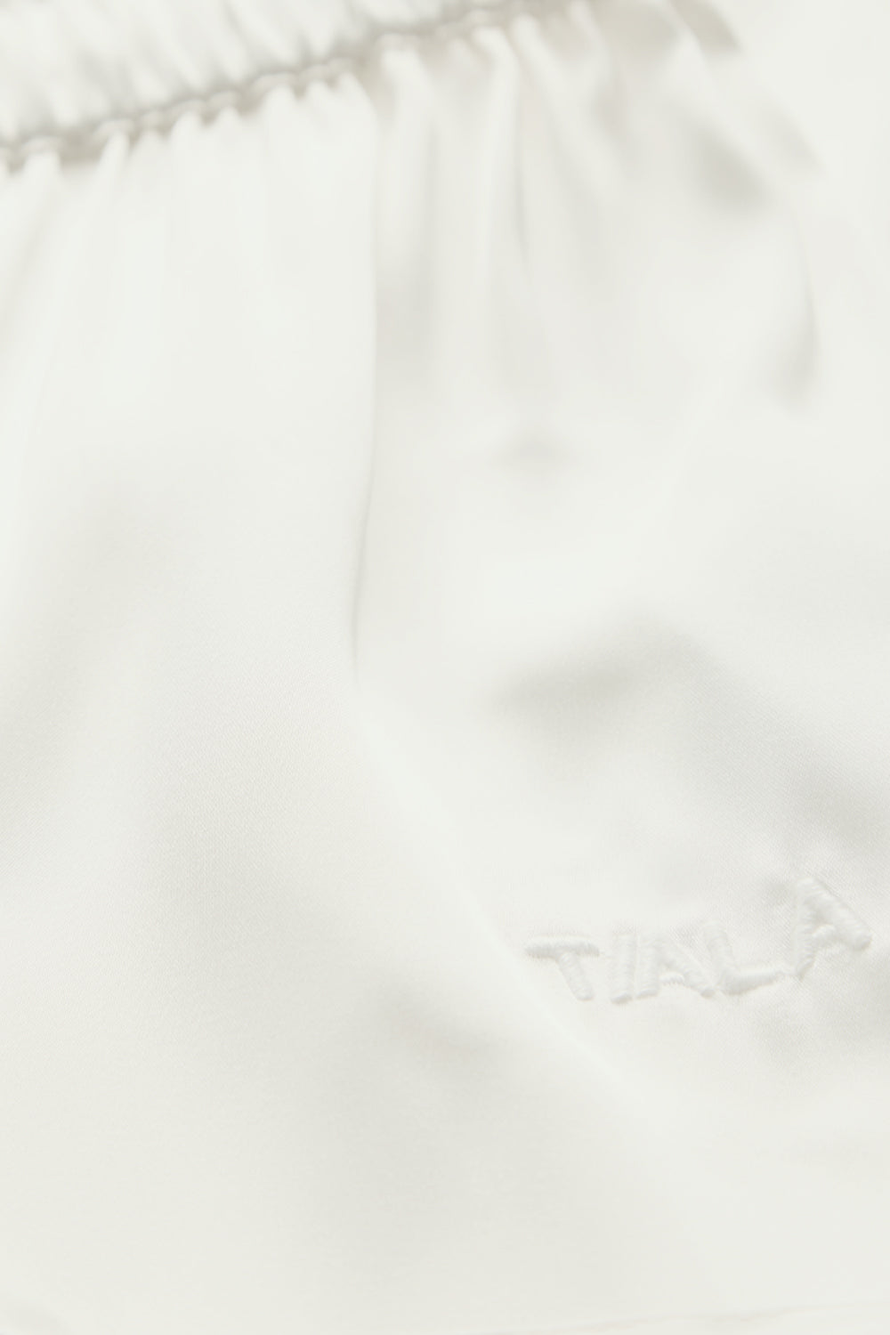 Silky Wide Leg Trouser - Diamond White