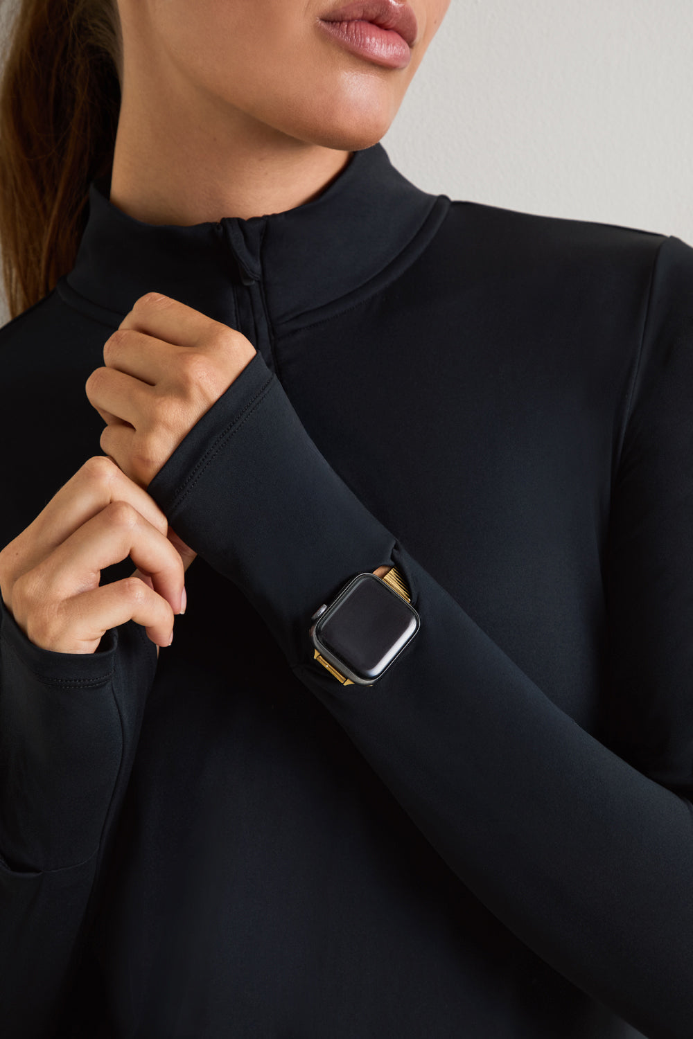 UltraLite Quarter Zip Jacket - Black
