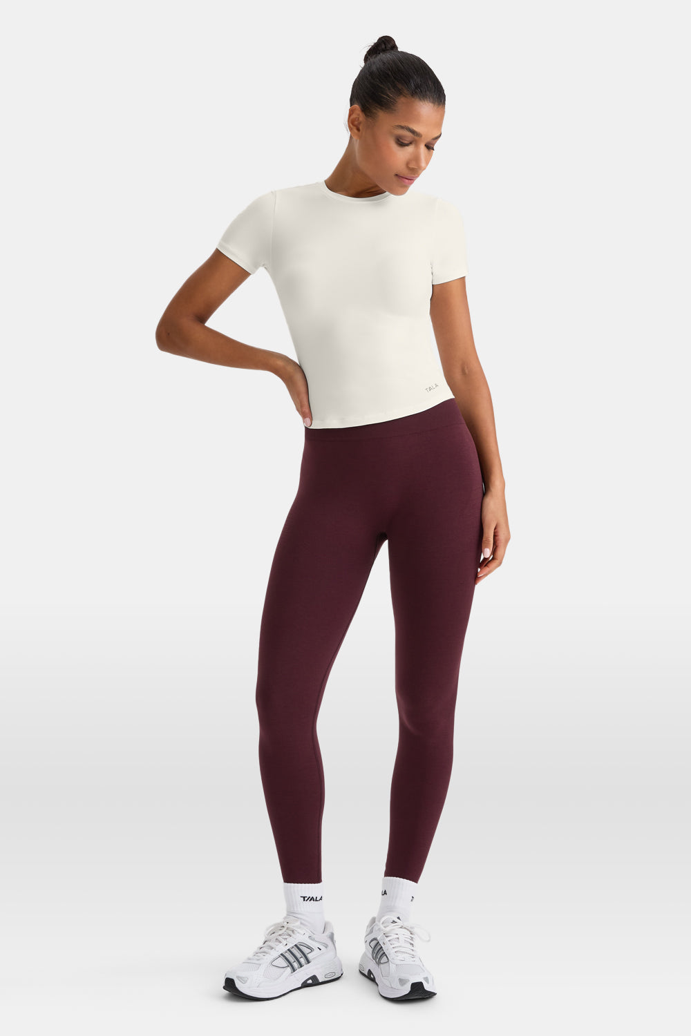 UltraLite Short Sleeve Active T-Shirt - Ivory