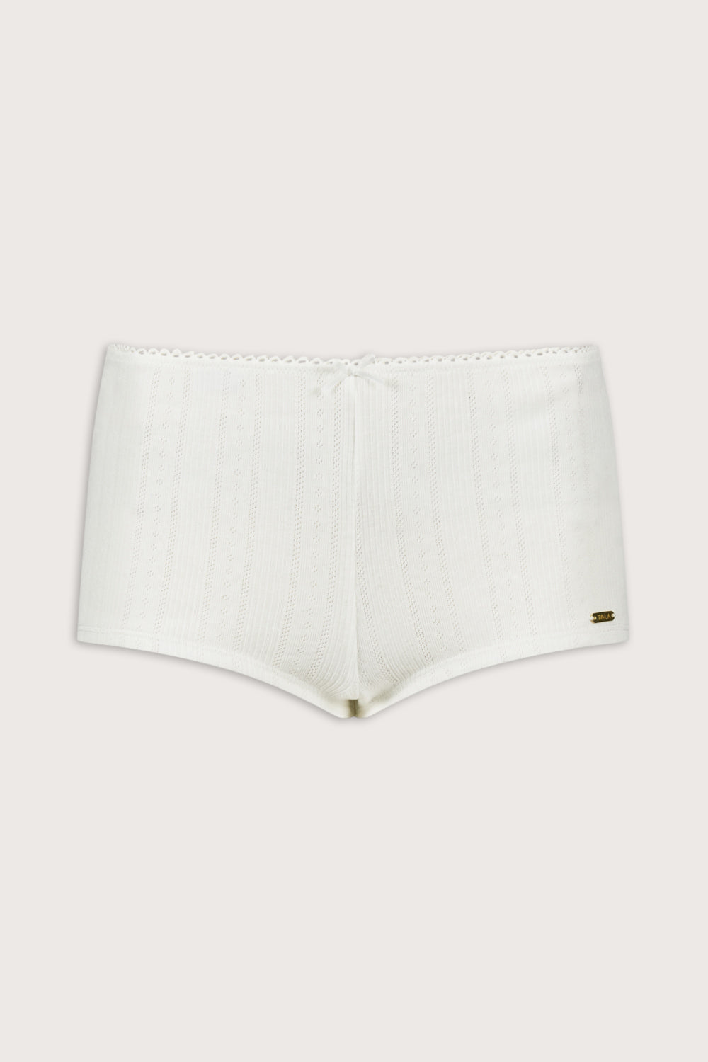 Pointelle Boxer Brief - Ivory