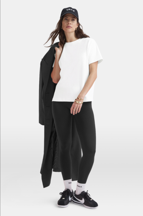 Longline Blazer Coat - Black