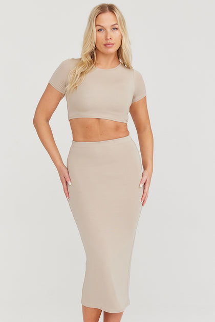 365 BODYCON MIDI SKIRT TALA