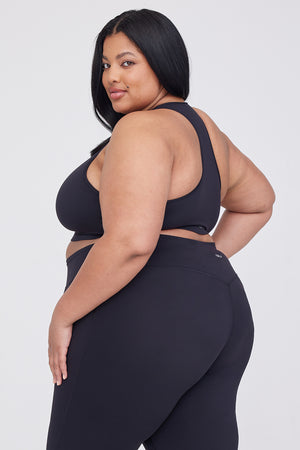 DayFlex Cut Out Centre Bra - Shadow Black