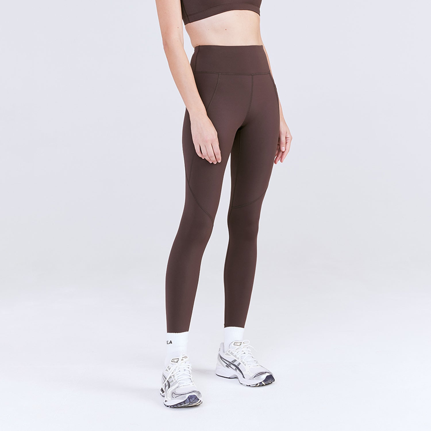 Love & Other things seamless high waisted leggings in chocolate brown | ASOS