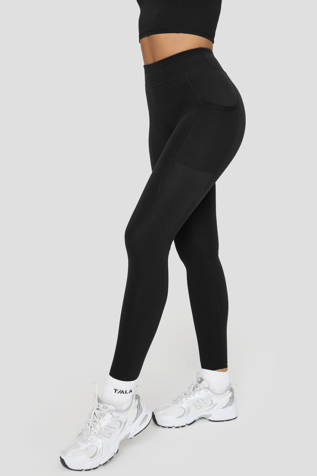 FORMTECH HIGH WAISTED ADJUSTER RUNNING LEGGING BLACK TALA