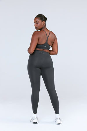SkinLuxe High Waisted Side Pocket Legging - Deep Teal