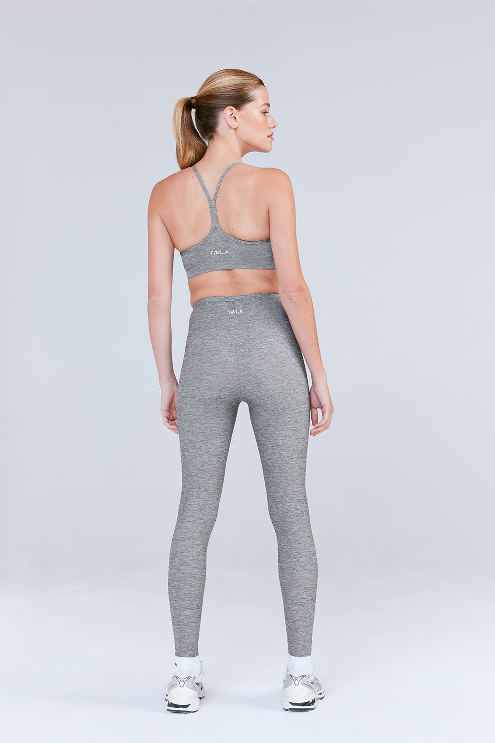 SKINLUXE HIGH WAISTED LEGGING - DARK GREY MARL – TALA