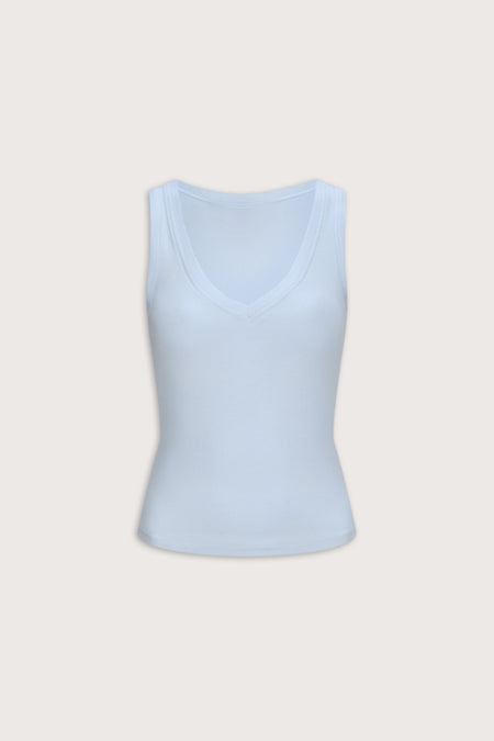 365 Sculpting Lounge Reversible Tank - Baby Blue