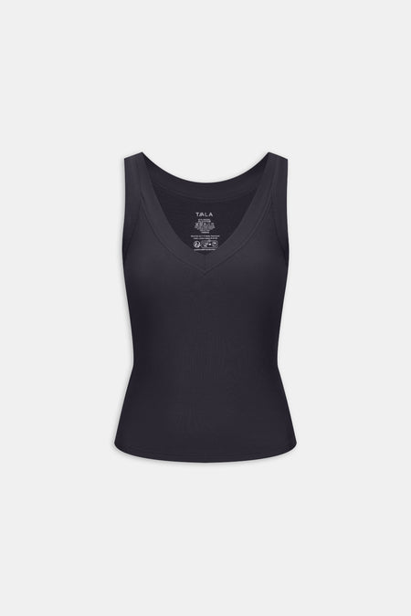 365 Sculpting Lounge Reversible Tank - Washed Navy