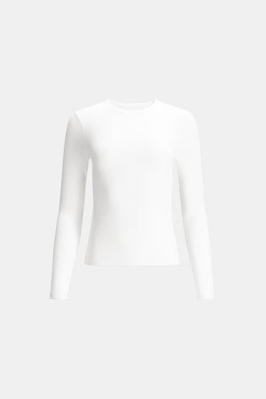 365 Sculpting Lounge Top - Coconut Milk
