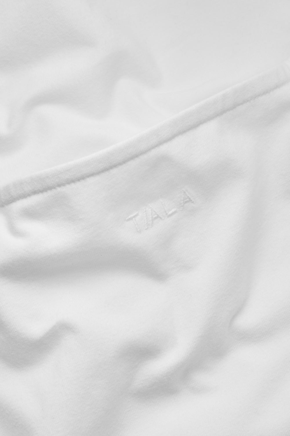 365 Core Cotton Boat Neck Tank - Coconut Milk