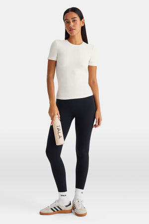365 Core Cotton Short Sleeve T-Shirt - Ivory