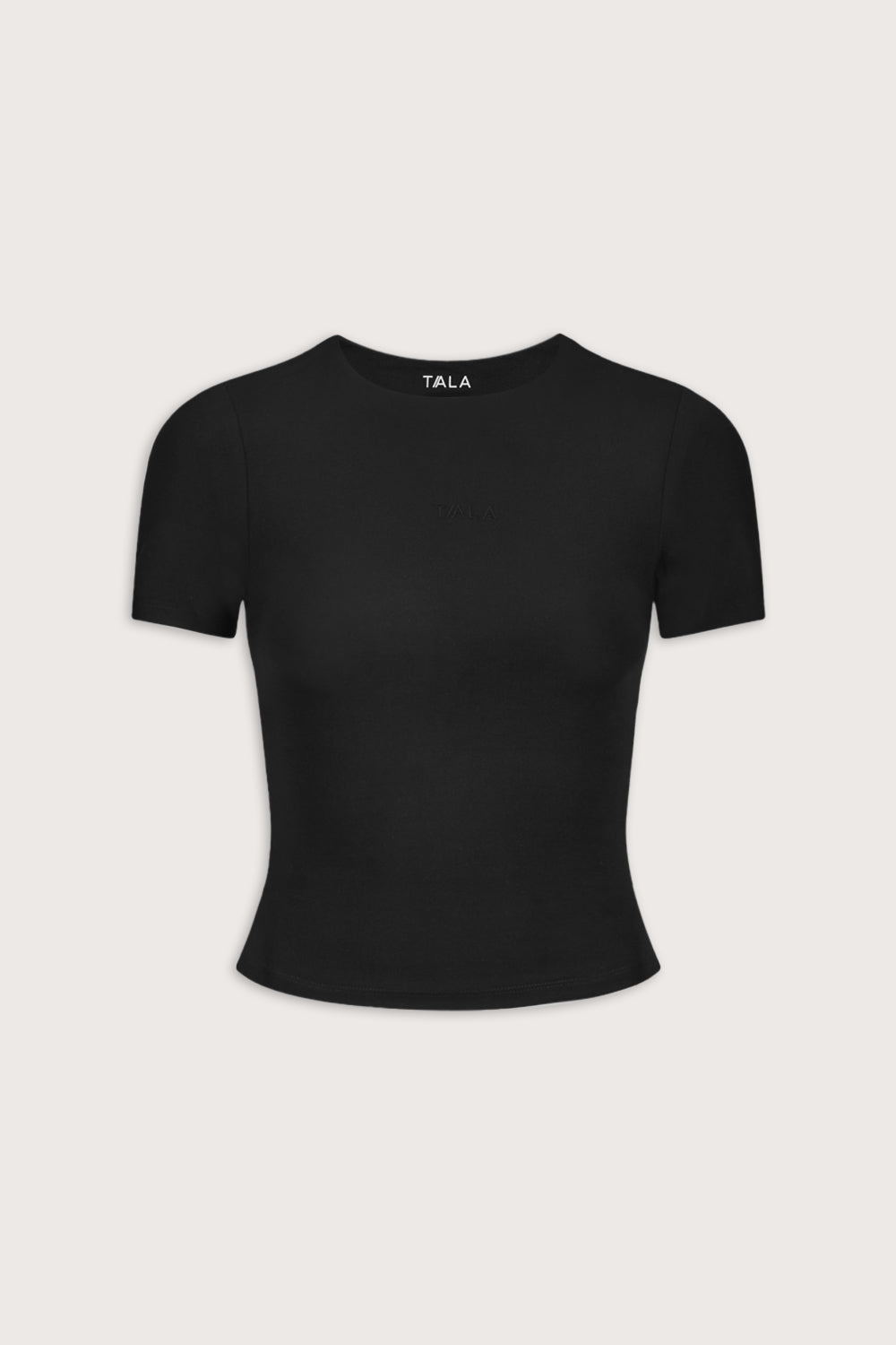 365 Square Neck Long Sleeve Top - Shadow Black – TALA