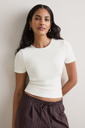 365 Logo T-Shirt - Coconut Milk