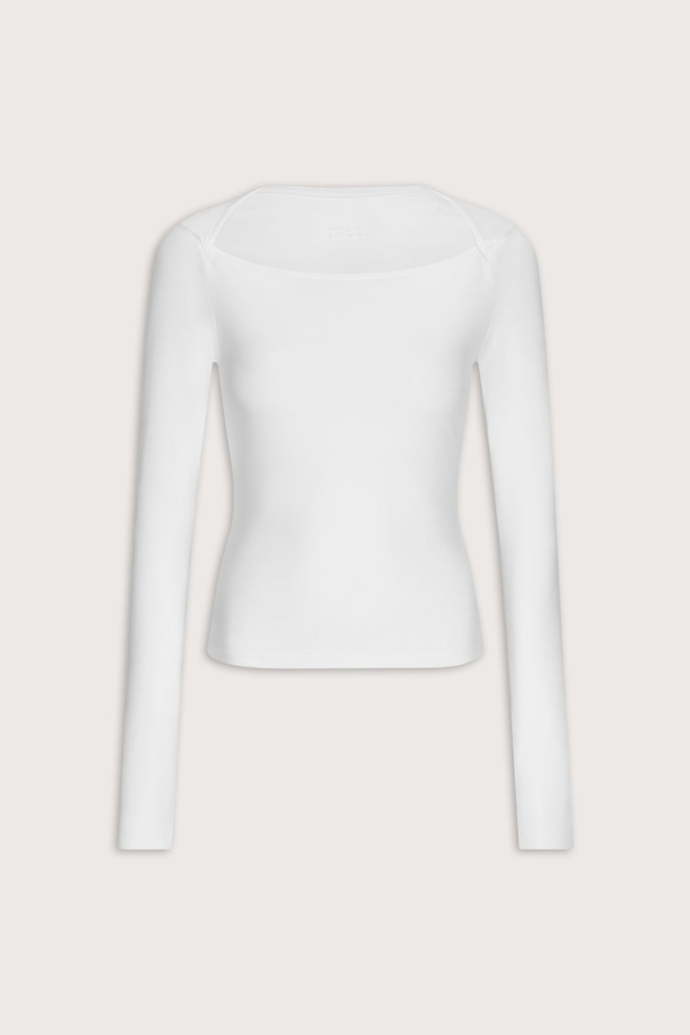365 Core Cotton Square Cut Top - Coconut Milk
