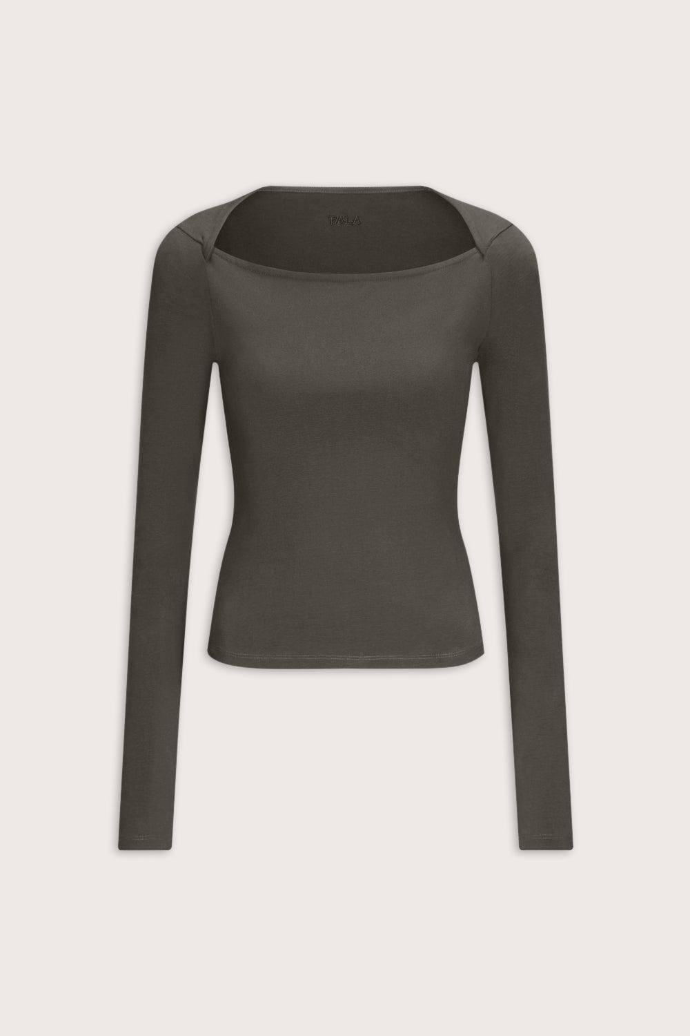 365 Core Cotton Square Cut Top - Dark Olive