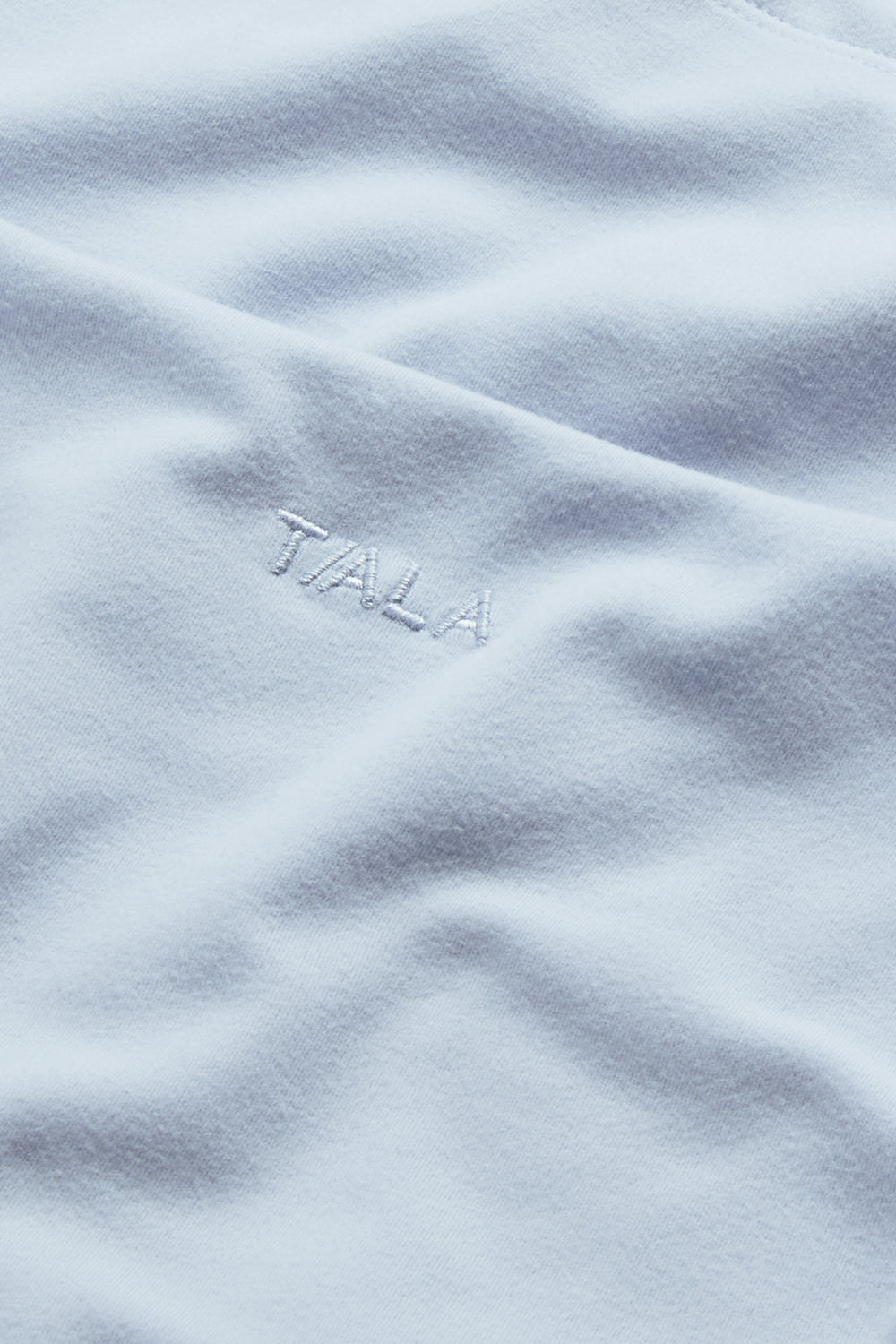 365 Square Neck Long Sleeve Top - Baby Blue