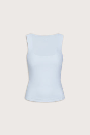 365 Square Neck Vest - Baby Blue