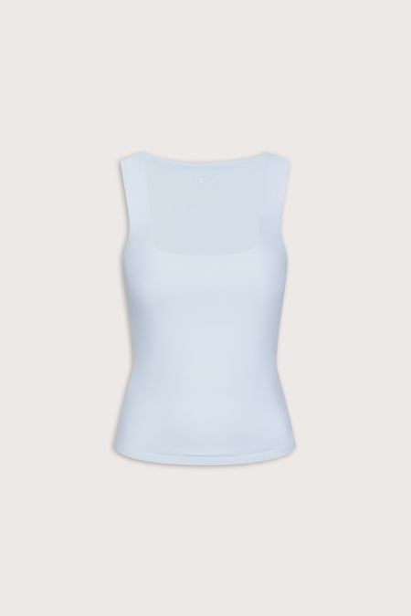 365 Square Neck Vest - Baby Blue