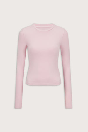 365 Sculpting Lounge Top - Ballet Pink
