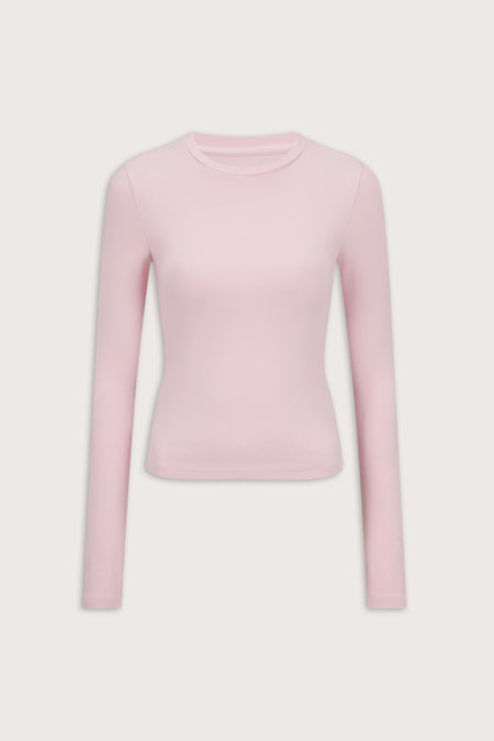 365 Sculpting Lounge Top - Ballet Pink