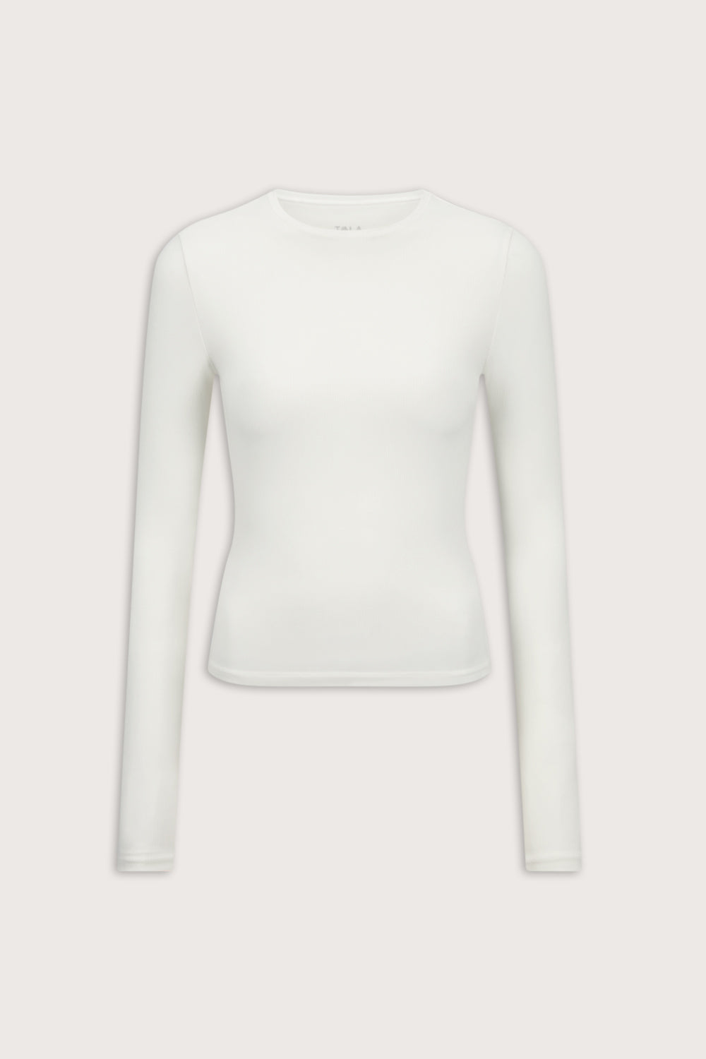 AT LAST&CO RIB KNIT TEE ホワイト S 新品未使用 365 Rib Top - Coconut Milk – TALA