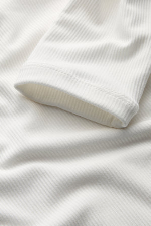 365 Sculpting Lounge Top - Coconut Milk