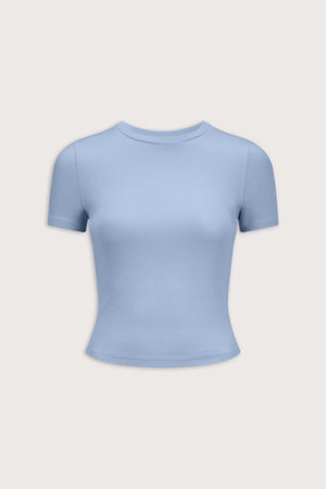 365 Sculpting Lounge T-Shirt - Baby Blue
