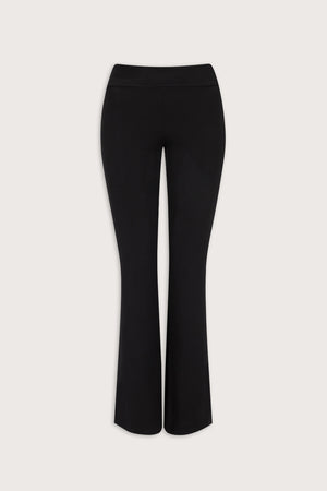 365 Sculpting Lounge Flared Trousers - Shadow Black