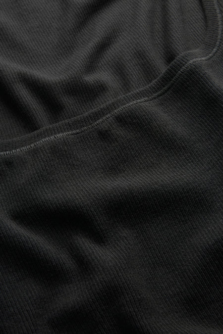 365 Sculpting Lounge Square Neck Vest - Shadow Black