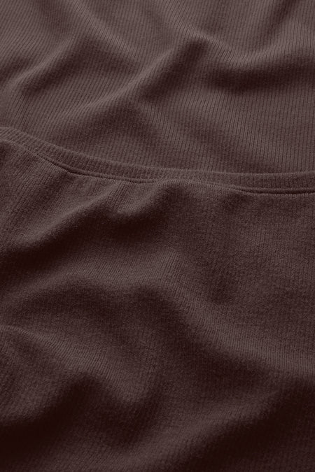 365 Sculpting Lounge Square Neck Vest - Espresso