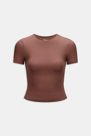 365 Crew Neck Short Sleeve T-Shirt - Clay