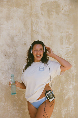 TALA Postcard Graphic Tee - Ivory