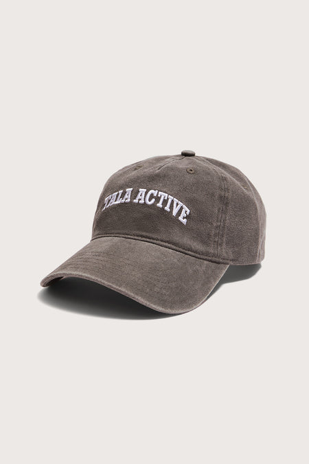 TALA Active Embroidered Cap - Mocha Brown